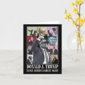 Offiziell - Donald Trump Eras Karte (Gelbe Blume)