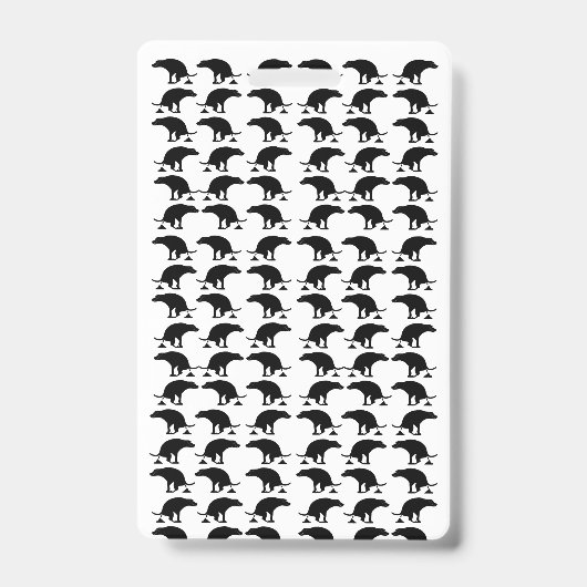 Offiziell Duty Funny Kackte Namensschild Abzeichen Ausweis (Vorderseite)