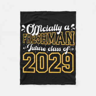 Offiziell ein Freshman Cl von 2029 Erster Tag der Fleecedecke