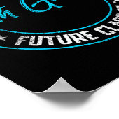 Offiziell ein Schüler der 7. Klasse Future Cl 2031 Poster (Ecke)