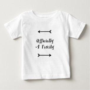 Offiziell eine Familie - Adoptions-Tag Baby T-shirt