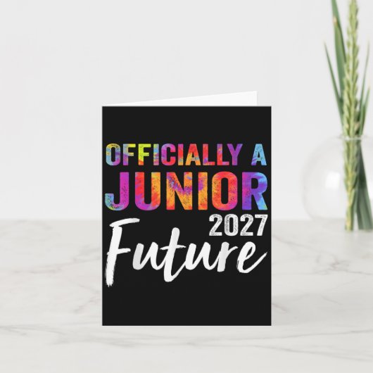 Offiziell eine Junior Future Cl von 2027 Gefärbte Karte (Vorderseite)