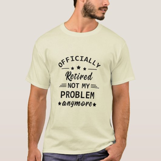offiziell eingestellt mein Problem nicht mehr T-Shirt (Vorderseite)