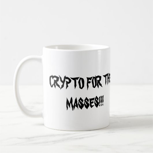 Offiziell Electroneum ETN Cryptocoin 11 Oz.Tasse Kaffeetasse (Links)