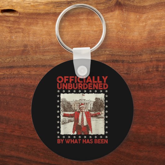 Offiziell entlastet durch das, was Trump-Sieg ist Schlüsselanhänger (Vorderseite)