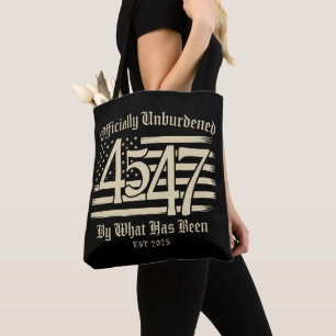 Offiziell entlastet von dem, was Trump 45 47 gewes Tasche