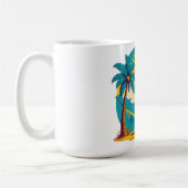 Offiziell ermüdete Sonnenkrankheit Kaffeetasse (Links)