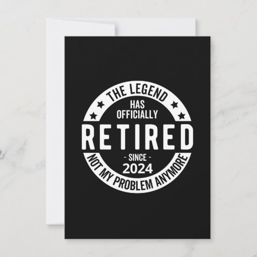 Offiziell erschöpft 2024 einladung (Vorderseite)