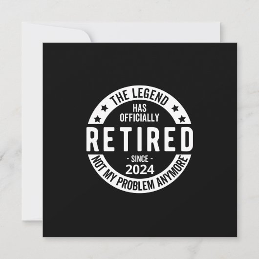 Offiziell erschöpft 2024 einladung (Vorderseite)