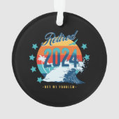 Offiziell erschöpft 2024 ornament (Rückseite)