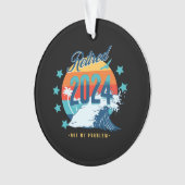 Offiziell erschöpft 2024 ornament (Vorderseite)