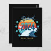 Offiziell erschöpft 2024 postkarte (Vorne/Hinten)