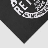 Offiziell erschöpft 2024 seidenpapier (Ausschnitt)