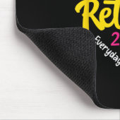 Offiziell erschöpft 2025 Herzmänner Frauen Mousepad (Ecke)