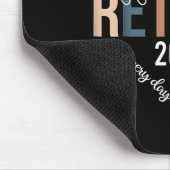 Offiziell erschöpft 2025 Shirt für Frauen Mousepad (Ecke)