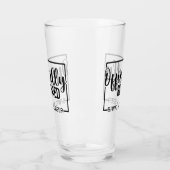 Offiziell erschöpft bringen Sie mir ein Bier Glas (Links)