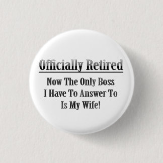 Offiziell erschöpft button