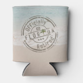 Offiziell erschöpft im tropischen Meer von Florida Dosenkühler (Vorderseite)