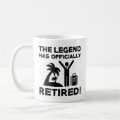 Offiziell erschöpft kaffeetasse (Links)