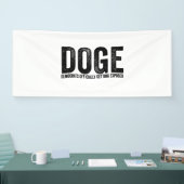 Offiziell exponierte Demokraten Banner (Messe)