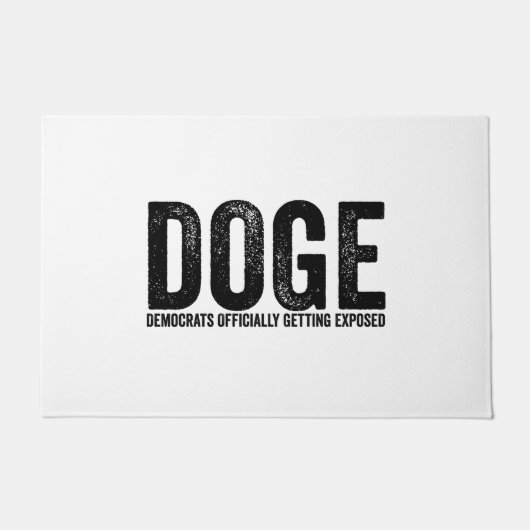 Offiziell exponierte Demokraten Fußmatte (Vorderseite)