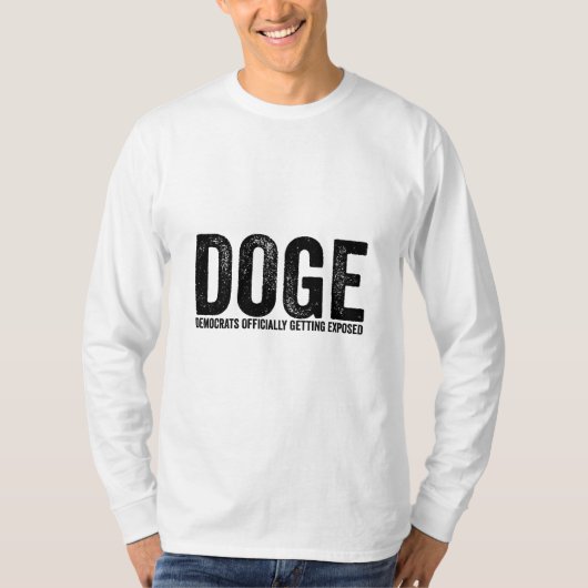 Offiziell exponierte Demokraten T-Shirt (Vorderseite)