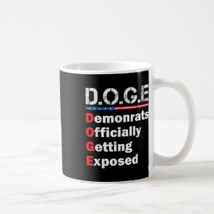 Offiziell exponierter Demokrat, Trump 2025 Kaffeetasse