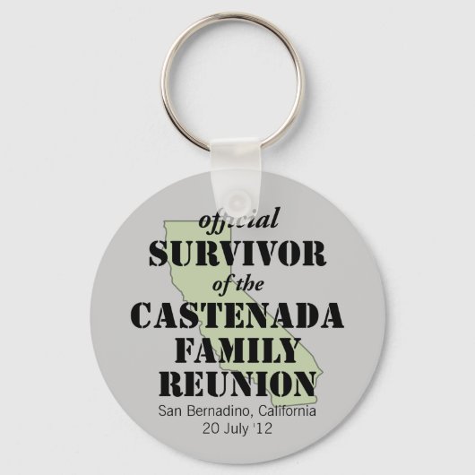 Offiziell Family Wiedersehen Survivor - California Schlüsselanhänger (Vorderseite)