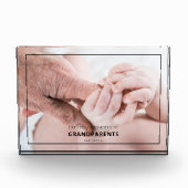 Offiziell für Großeltern zum Keepake geworben Fotoblock (Vorderseite)