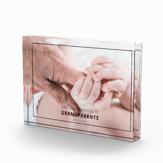 Offiziell für Großeltern zum Keepake geworben Fotoblock (Rechts)