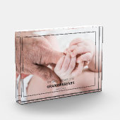 Offiziell für Großeltern zum Keepake geworben Fotoblock (Links)