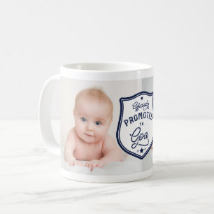 Offiziell für Opa Abzeichen & Foto gefördert Kaffeetasse