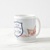 Offiziell für PopPop Abzeichen & Foto beworben Kaffeetasse (VorderseiteRechts)