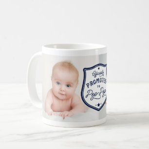 Offiziell für PopPop Abzeichen & Foto beworben Kaffeetasse