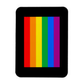 OFFIZIELL GAY PRIDE FLAG MAGNET (Vertikal)