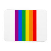 OFFIZIELL GAY PRIDE FLAG MAGNET (Horizontal)