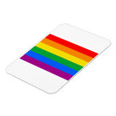 OFFIZIELL GAY PRIDE FLAG MAGNET (Linke Seite)