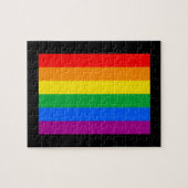 OFFIZIELL GAY PRIDE FLAG PUZZLE (Horizontal)