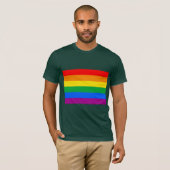 OFFIZIELL GAY PRIDE FLAG T-Shirt (Vorne ganz)