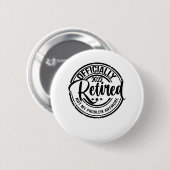 Offiziell gelaunt 2022 nicht mehr mein Problem Button (Vorne & Hinten)