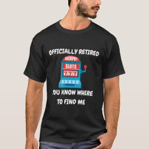 Offiziell gemietete Spielautomat Casino T-Shirt