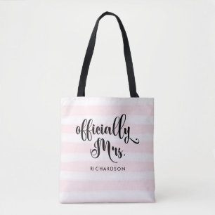 Offiziell gestrichen Frau   New Bride Personalisie Tasche