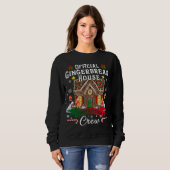 Offiziell Gingerbread House Construction Crew Chri Sweatshirt (Vorne ganz)