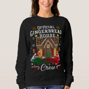 Offiziell Gingerbread House Construction Crew Chri Sweatshirt
