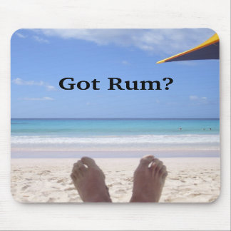 Offiziell "got Rum?" Tropisches Mousepad