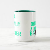 Offiziell großer Bruder Tasse (Zentrum)