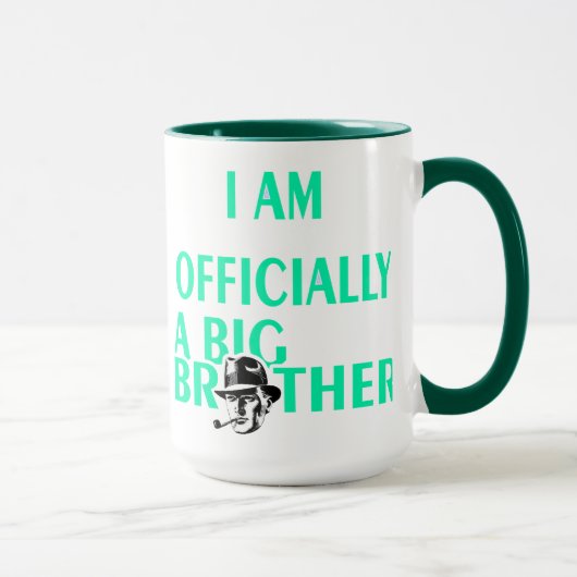 Offiziell großer Bruder Tasse (Rechts)