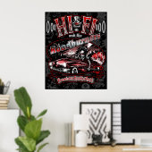 Offiziell "HI FI & THE ROADBURNERS" Poster (Heimbüro)