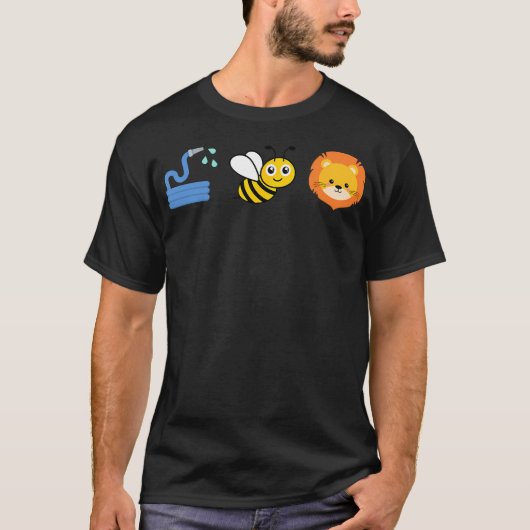 Offiziell Hose Bee Lion Meme T-Shirt (Vorderseite)