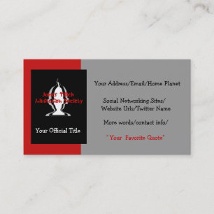 Offiziell Ihr Visitenkarte